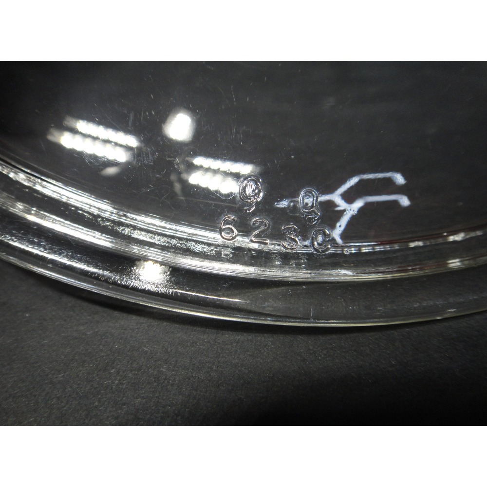 Vintage Corning Ware Pyrex Clear Glass Replacement Lid #623C 8 Inch Round VTG - Picture 4 of 6